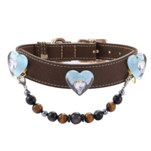 GZ5A8453 Heart-shaped pet collar