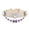 Transparent Gemstone Pet Collar