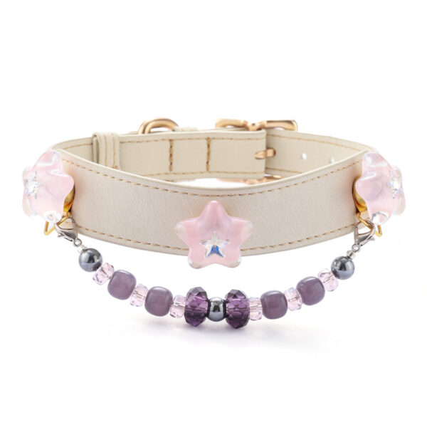 Five-pointed star pet collar