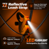 主图3 Retractable leash with LED light